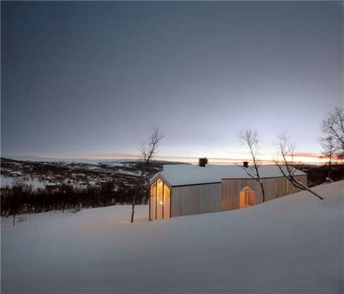 挪威滑雪胜地度假小屋
